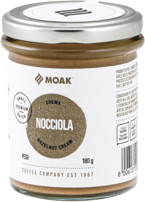 Moak Crema - Haselnuss - Glas 180g