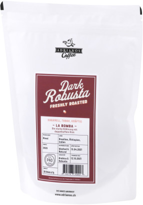 Adrianos - Dark Robusta - 20 E.S.E. Pads (Beutel)