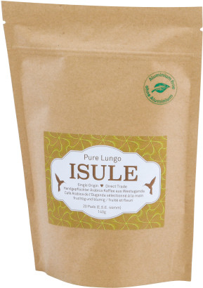 Isule - Pure Lungo - 20 E.S.E. Pads (Beutel)