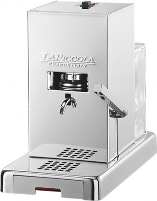 La Piccola Piccola - E.S.E. Kaffeemaschine - Inox Hochglanz