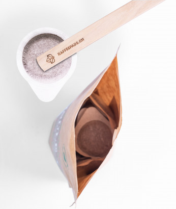 Holzpinzette - Zur Entnahme loser Pads aus Beuteln