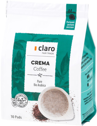 Claro - Crema - 30 E.S.E. Pads (Beutel)