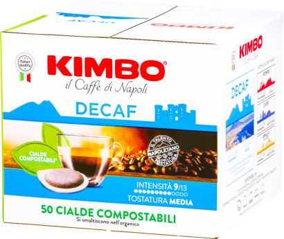 Kimbo - Decaf - 50 E.S.E. Pads
