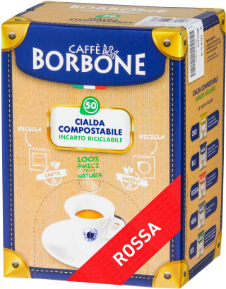 Borbone - Rossa Espresso - 50 E.S.E. Pads