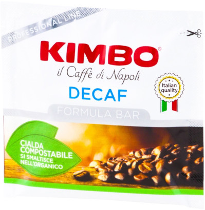 Kimbo - Decaf Formula Bar - 15 E.S.E. Pads