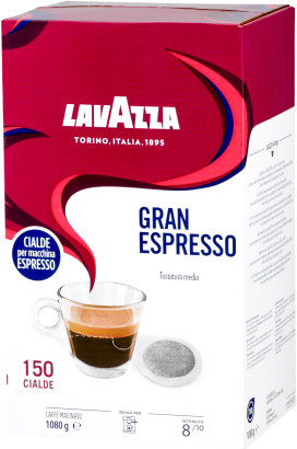Lavazza - Gran Espresso - 150 E.S.E. Pads