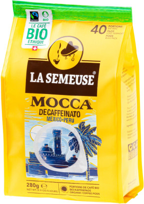 La Semeuse - Mocca Decaffeinato - 40 E.S.E. Pads (Beutel)