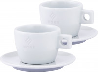 Moak Uno - Café Crème - 6 Tassen mit Unterteller Moak Uno - Café Crème - 6 Tassen mit Unterteller