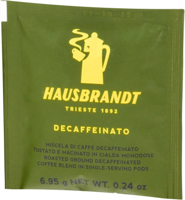 Hausbrandt - Decaffeinato - 72 E.S.E. Pads