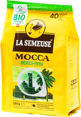 La Semeuse - Mocca Bio - 40 E.S.E. Pads (Beutel)