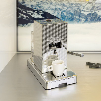 La Piccola Piccola - E.S.E. Kaffeemaschine - Inox Perla