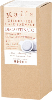 Kaffa Wildkaffee - Decaffeinato - 20 E.S.E. Pads