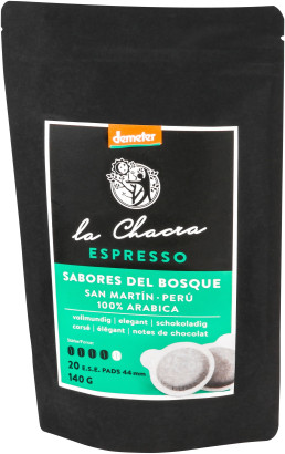 La Chacra - Espresso - 20 E.S.E. Pads (Beutel)