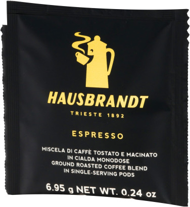 Hausbrandt - Espresso - 144 E.S.E. Pads