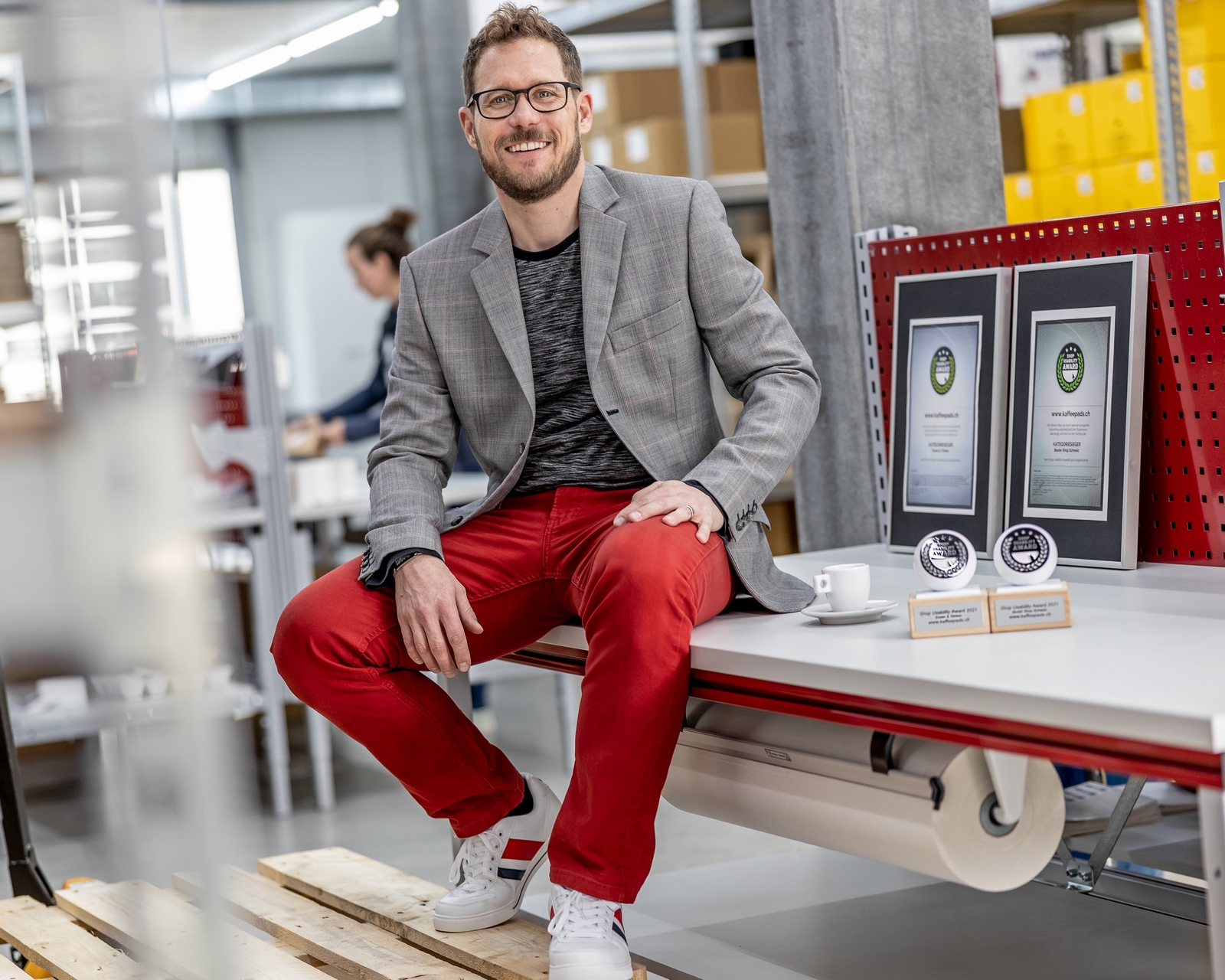 Shop Usability Award 2021 kaffeepads.ch Geschäftsführer Daniel Jenal