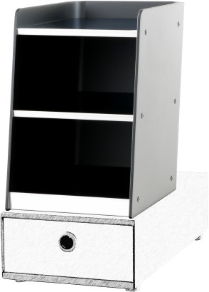 Facotec - Tassenregal mit Heizfunktion