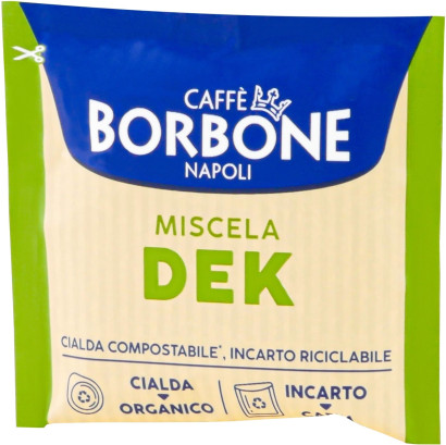 Borbone - Verde Dek Espresso - 50 E.S.E. Pads