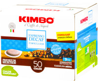 Kimbo - Decaf Formula Bar - 50 E.S.E. Pads Kimbo - Decaf Formula Bar - 50 E.S.E. Pads