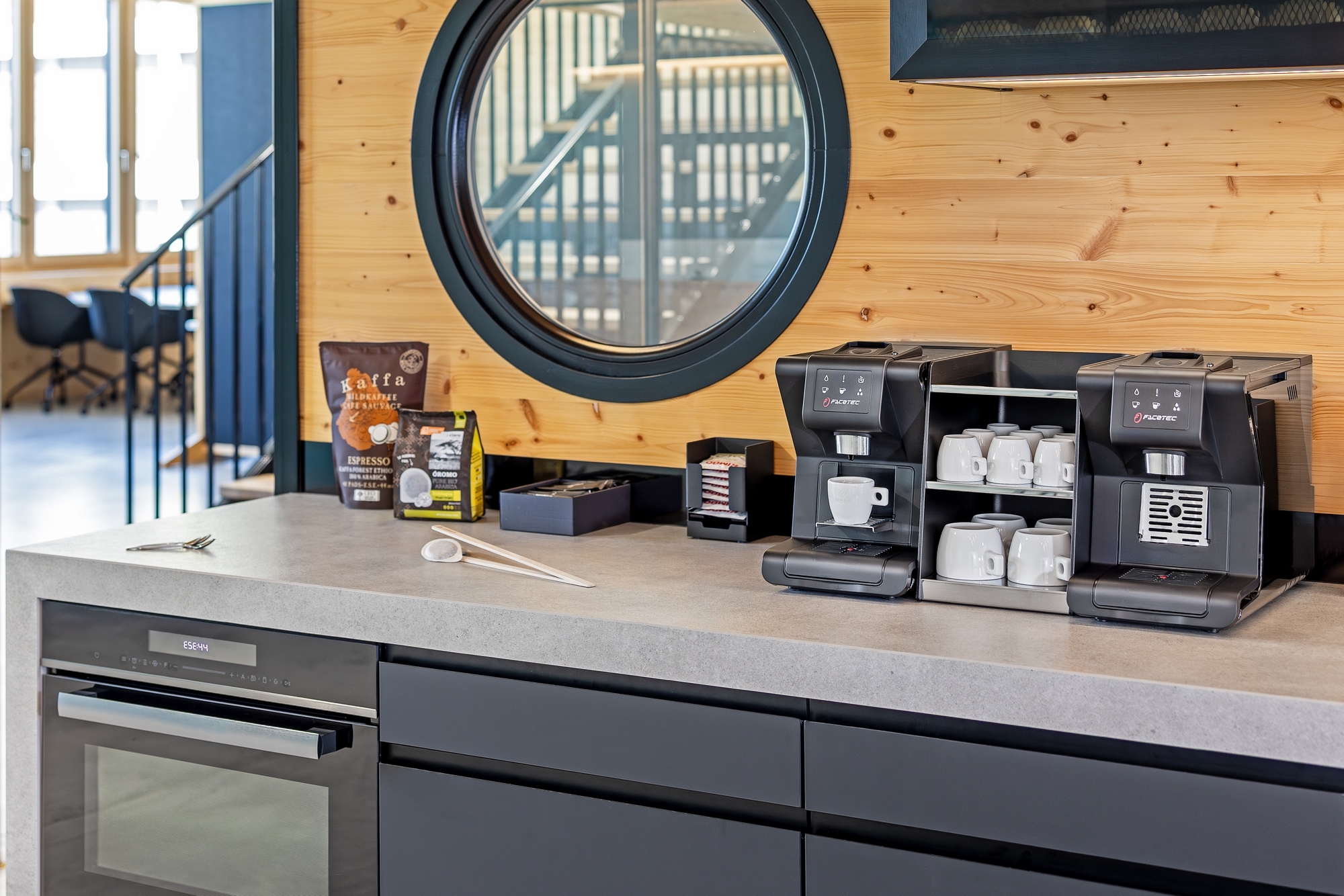 Facotec Z Kaffeemaschinen 44mm ESE Pads Kombination 2